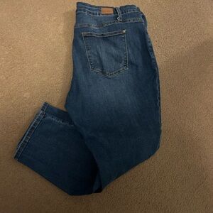 Judy Blue Relaxed Fit Dark Blue Jeans